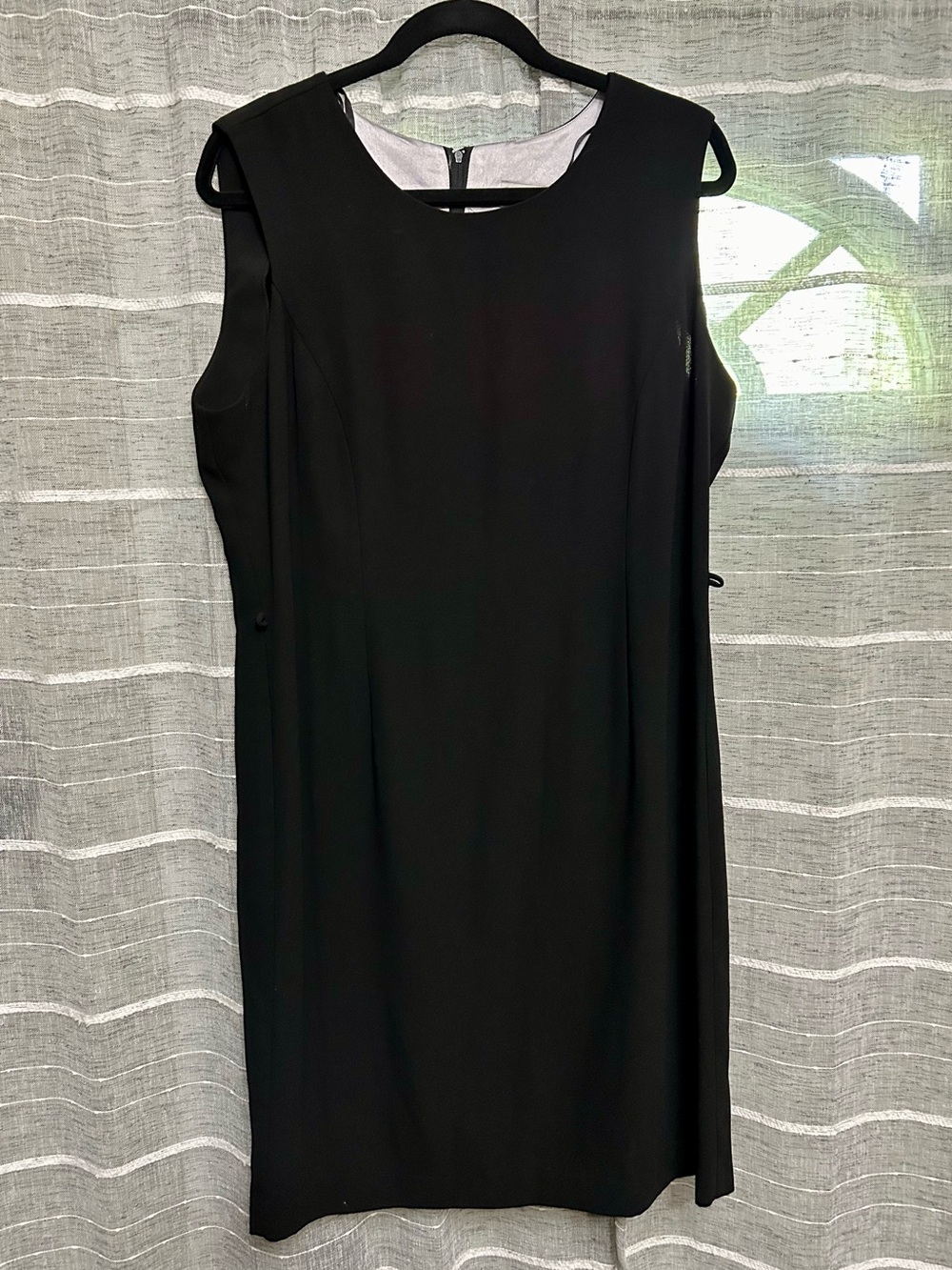 Dress Barn Black Sleeveless Sheath Dress
